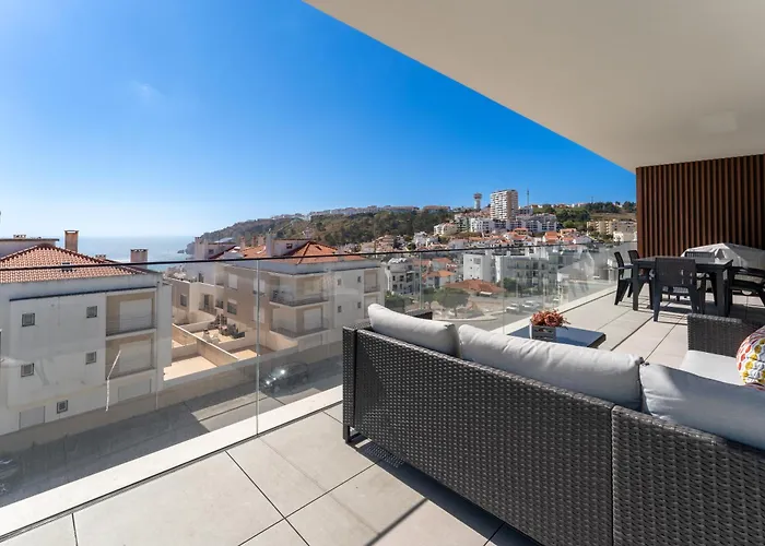 T3 Mar De Prata Apartament Nazaré